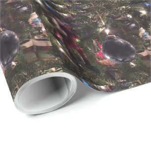 kerstsierbomen cadeaupapier