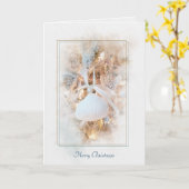 kerstsierknalen kaart (Gele Bloem)