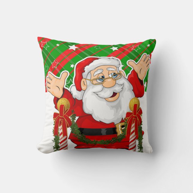 KerstSierkussen, kerstman Kussen (Voorkant)