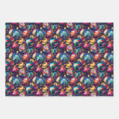 kerstsierpapier inpakpapier vel (Voorkant)