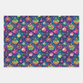 kerstsierpapier inpakpapier vel (Voorkant 3)