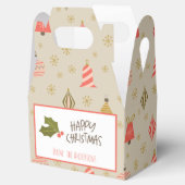  kerstsierpatronen bedankdoosjes (Geopend)