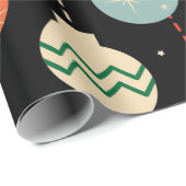  kerstsierpatronen cadeaupapier (Rol Hoek)