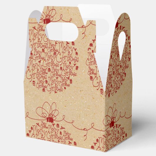 kerstsierpatroon bedankdoosjes (Geopend)