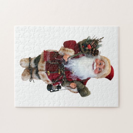 kerstsierpop legpuzzel (Horizontaal)