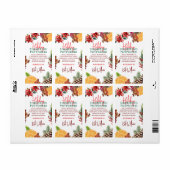 Kerstsims potpourri op het fornuis etiket (Full Sheet)