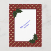 kerstSjabloon Feestdagenkaart (Voorkant)