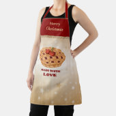 kerstSjabloon, gemaakt van liefde, Schort (Insitu)