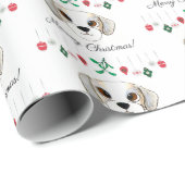 Kerstsjiih Tzu Cadeaupapier (Rol Hoek)