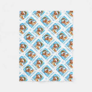 Kerstsla Fleece Deken