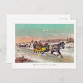  kerstslaapje briefkaart (Voorkant / Achterkant)