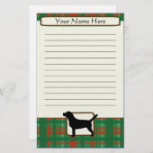 kerstslagerij briefpapier (Voorkant / Achterkant)