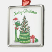 Kerstslang Metalen Ornament (Links)