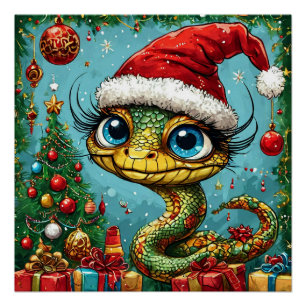 kerstslang perfect poster