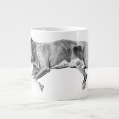 Kerstslap, Pit Mix Vrede Extra Grote Beker (Voorkant)