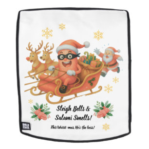 Kerstsleden & Salami Geuren! Rugtassen