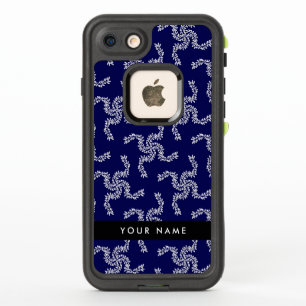 Kerstslinger, Blauw, Uw naam, Personaliseer