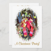 KERSTSLINGER FEESTDAGENKAART (Voorkant / Achterkant)