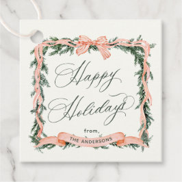 KERSTSLINGER Kerstframe Cadeaubijlage Bedankjes Labels