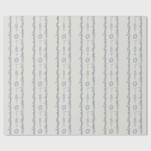 Kerstslinger Notenkraker Streep Vintage Cadeaupapier