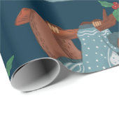 kerstslot cadeaupapier (Rol Hoek)