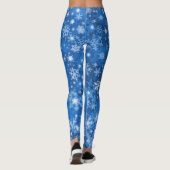 Kerstsneeuw Leggings (Achterkant)