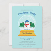 KERSTSNEEUW WERELDBOL KAART (Voorkant)