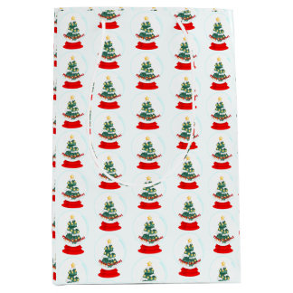 Kerstsneeuwbal Medium Cadeauzakje