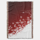 kerstsneeuwbalje deken (Voorkant Verticaal)
