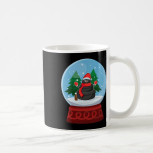 Kerstsneeuwbol IJshockey Sneeuwman Koffiemok