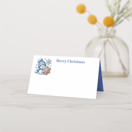 Kerstsneeuwman (Voorkant)