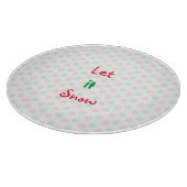 Kerstsneeuwvlok Snijplank (Hoek)