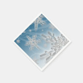 kerstsneeuwvlokken Fancy ontwerp voor feestdag Servet (Hoek)