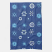 Kerstsneeuwvlokken Theedoek (Verticaal)