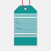 kerstsneeuwWereldbol Ballerina Cadeaulabel (Achterkant)