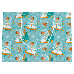 kerstsneeuwWereldbol Ballerina Groot Cadeauzakje