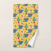 kerstsnoep bad handdoek (Handdoek)
