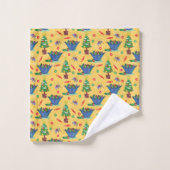 kerstsnoep bad handdoek (Wasdoekje)