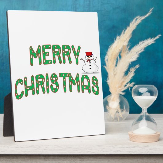 kerstSnoep Fotoplaat (Zijkant)