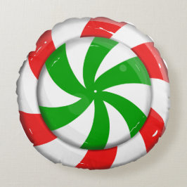 kerstSnoep Rond Kussen