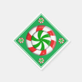 kerstSnoep Servet (Hoek)