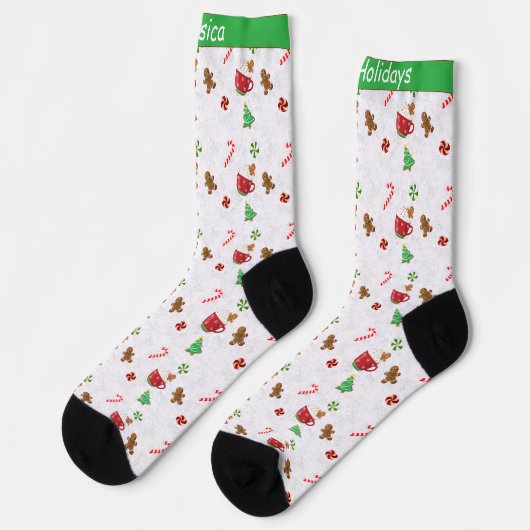 Kerstsnoepjes aanpasbaar sokken (Links)