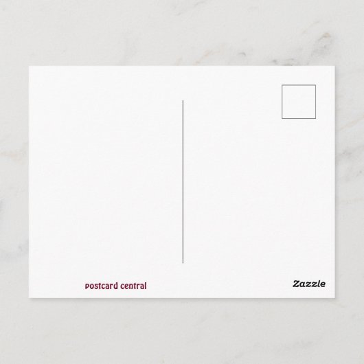 kerstSnoepjes Briefkaart (Achterkant)