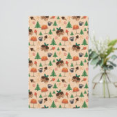 kerstsnoepjes briefpapier (Staand voorkant)