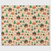 kerstsnoepjes cadeaupapier (Vlak)