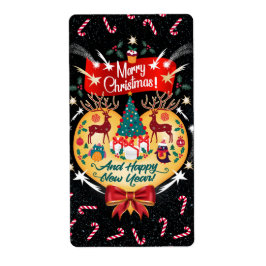 kerstSnoepjes Etiket