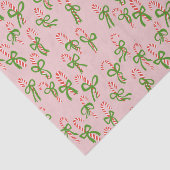 kerstsnoepjes met kerstcadeautjes tissuepapier (Detail)