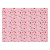 kerstsnoepjes - roze tafelkleed (Voorkant (Horizontaal))