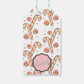 kerstsnoepriet cadeaulabel (Achterkant)