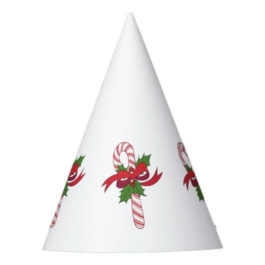 kerstsnoepriet feesthoedjes (Voorkant)